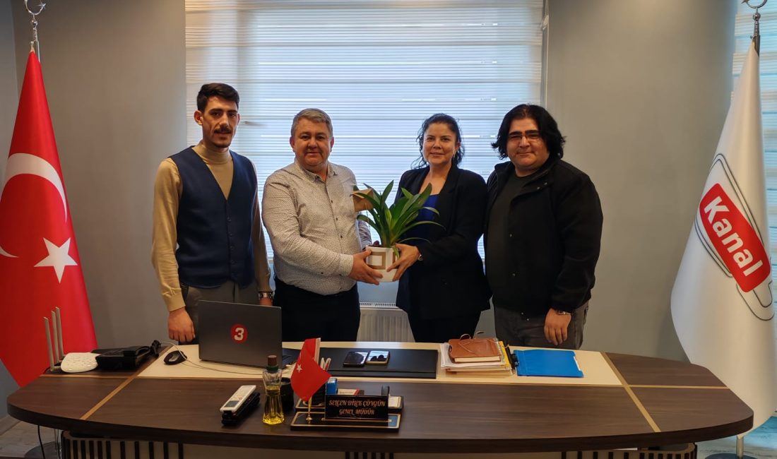 Afyon Şehir Gazetesi imtiyaz sahibi Hakan Dilek, Ankara’da Kanal 3