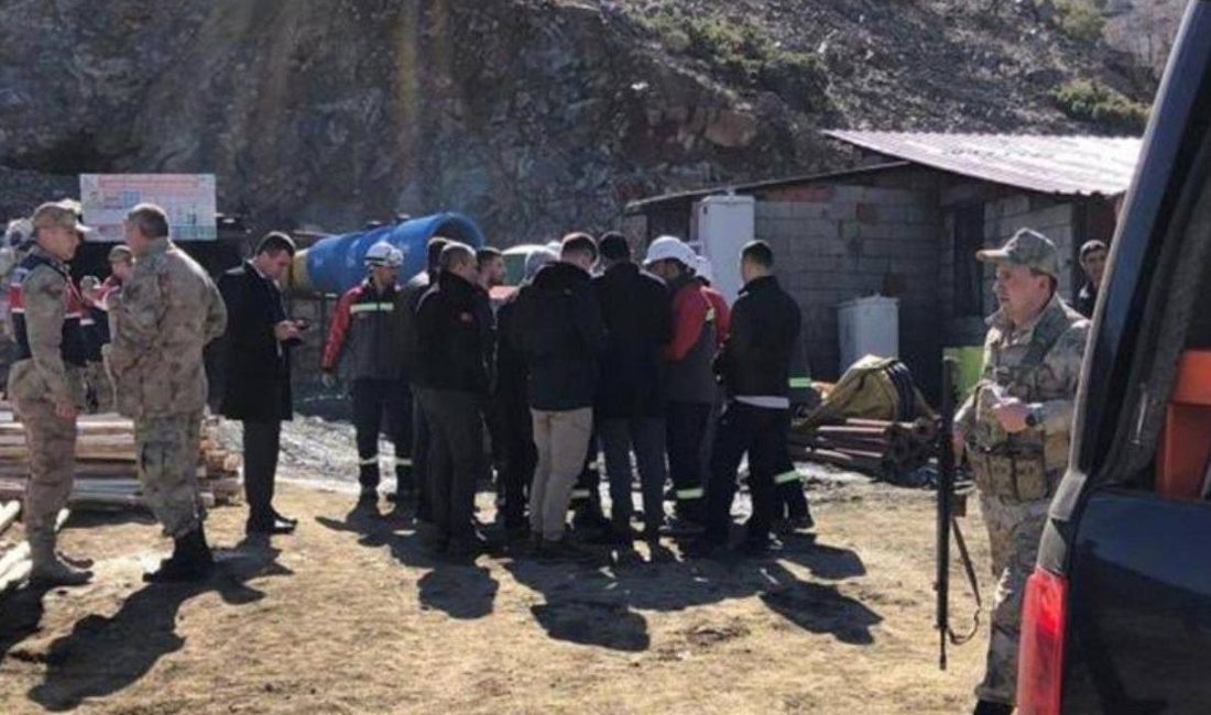 Elazığ’ın Alacakaya ilçesinde maden ocağında göçük meydana geldi. 1 işçi