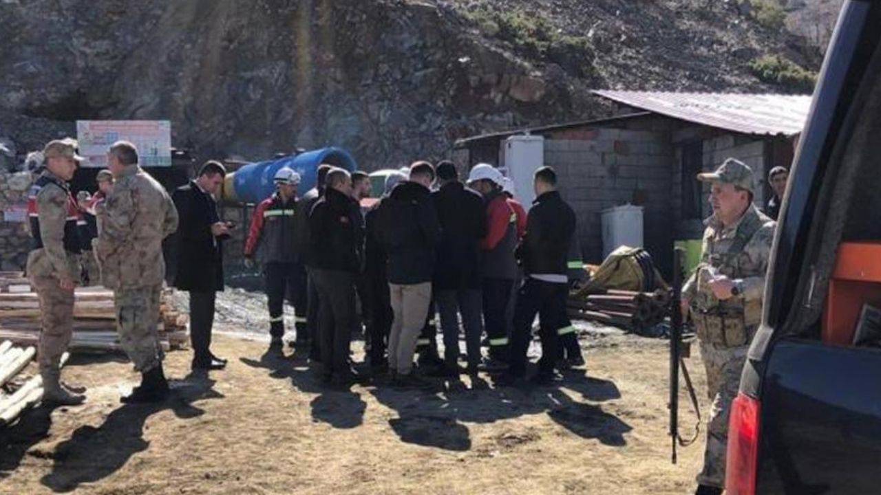 Elazığ’ın Alacakaya ilçesinde maden ocağında göçük meydana geldi. 1 işçi
