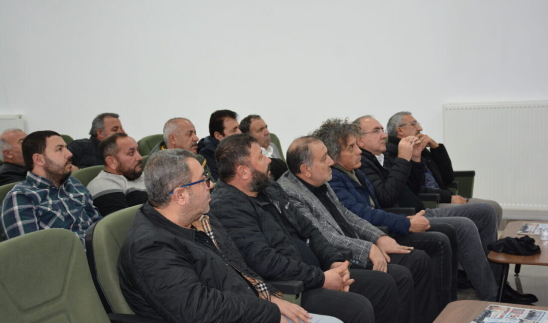 AFYONKARAHİSAR (AA) – Afyonkarahisar'ın İscehisar ilçesinde 2025 yılı mermerciler istişare
