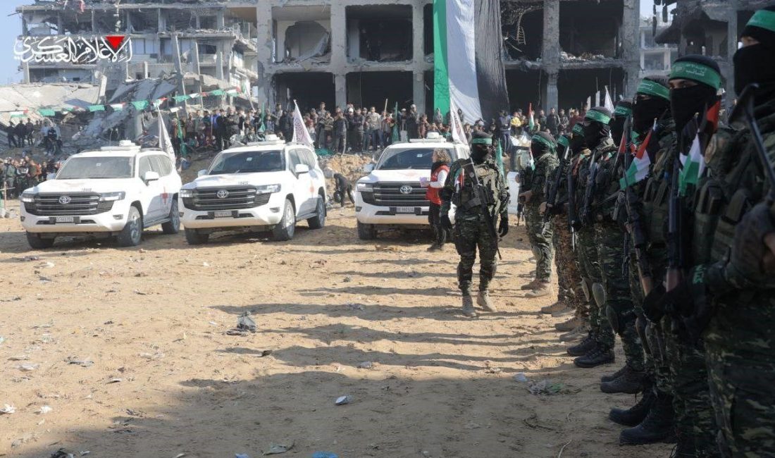 Hamas kontrolündeki Mahkumlar Medya Ofisi, İsrail’in esir takası kapsamında 110