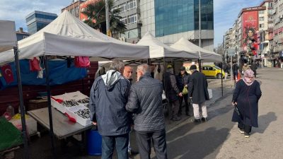 Zonguldak’ta istavrit tezgahlarda 150 liradan alıcı buldu.