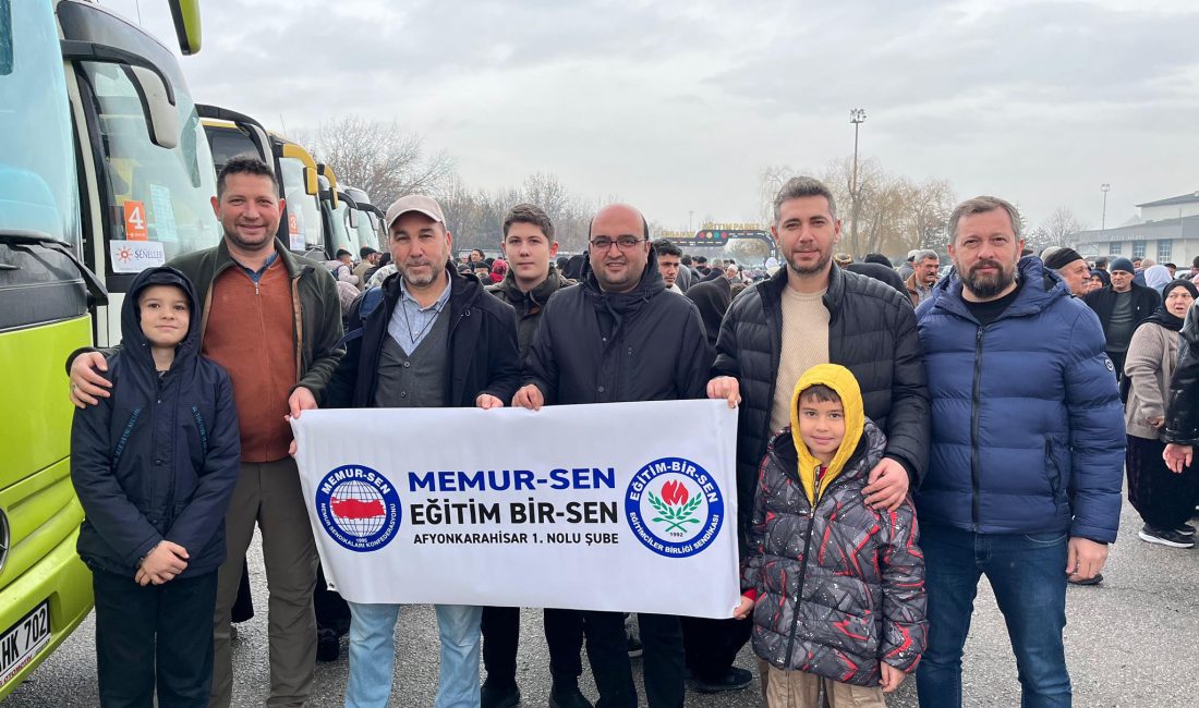 Afyonkarahisar Eğitim Bir Sen 1 Nolu Şube Üyeleri yılı yarıyıl