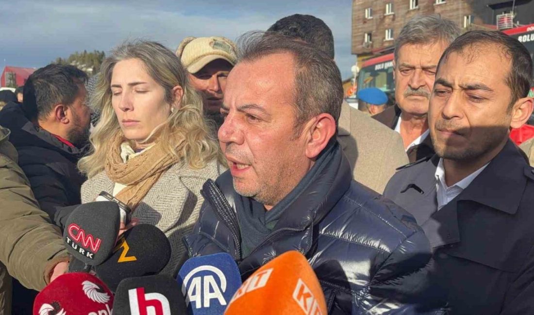 Bolu Belediye Başkanı Tanju Özcan, 78 kişiye mezar olan Grand