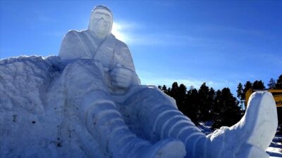 Kars'ın Sarıkamış ilçesinde, Sarıkamış Harekatı'nda şehit düşen askerler anısına temsili