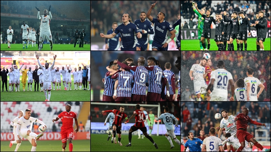 Trendyol Süper Lig'de sezonun ilk yarısı, 19. hafta maçlarıyla tamamlandı.

