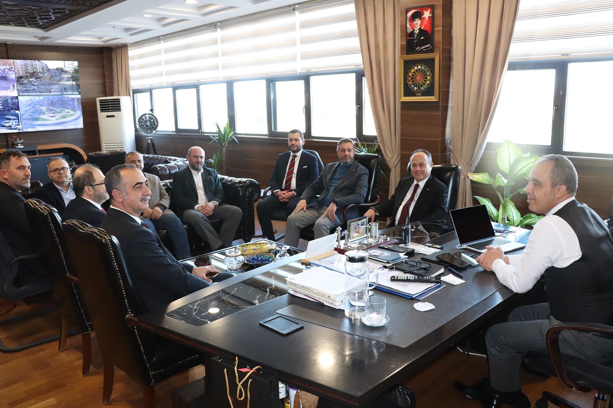 Afyonkarahisar İl Emniyet Müdürü Ahmet Birtan Erol, TSO Yönetim Kurulu