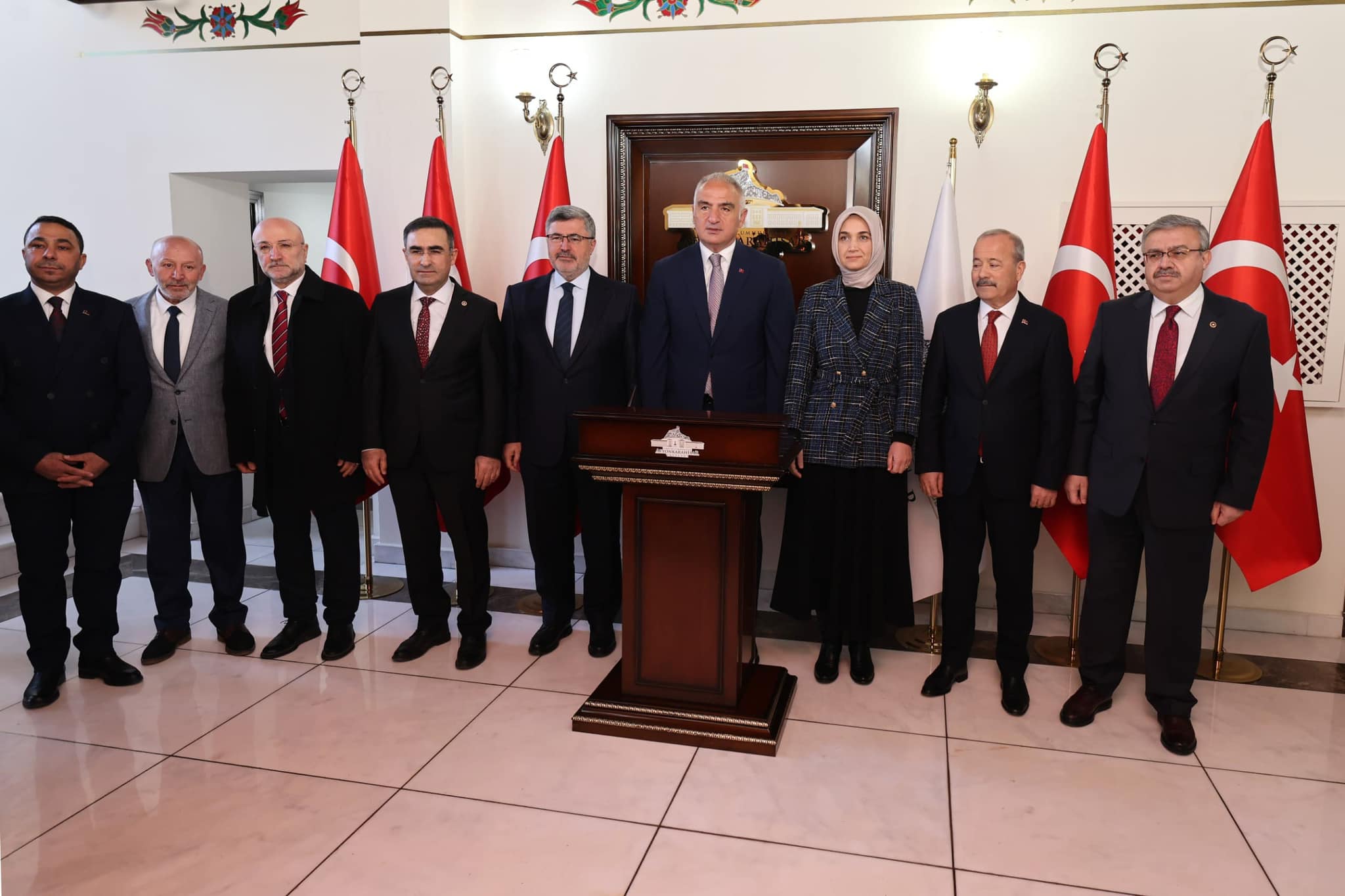 Kültür ve Turizm Bakanı Mehmet Nuri Ersoy, Afyonkarahisar temasları kapsamında