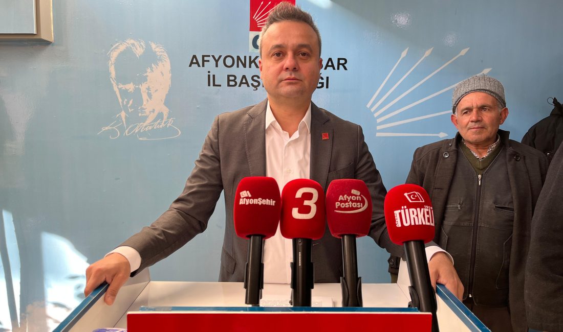 CHP İl Başkanı Faruk Duha Erhan: Nedense bu şehre yapılan