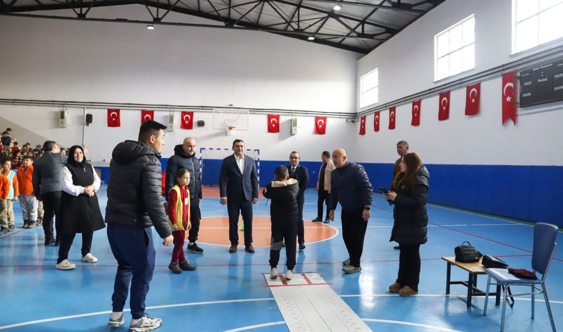Afyonkarahisar’ın Çobanlar ilçesinde “Türkiye Sportif Yetenek Taraması ve Spora Yönlendirme