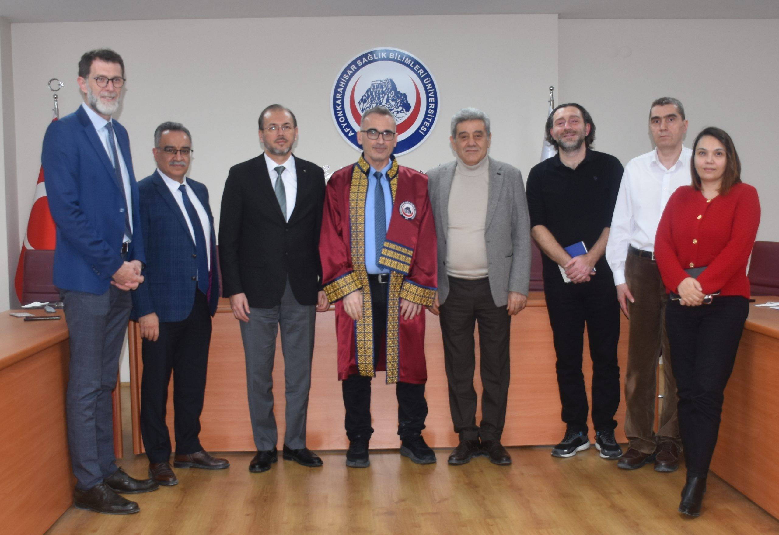 AFSÜ Rektörü Prof. Dr. Nurullah Okumuş, Üniversite Yönetim Kurulu kararıyla
