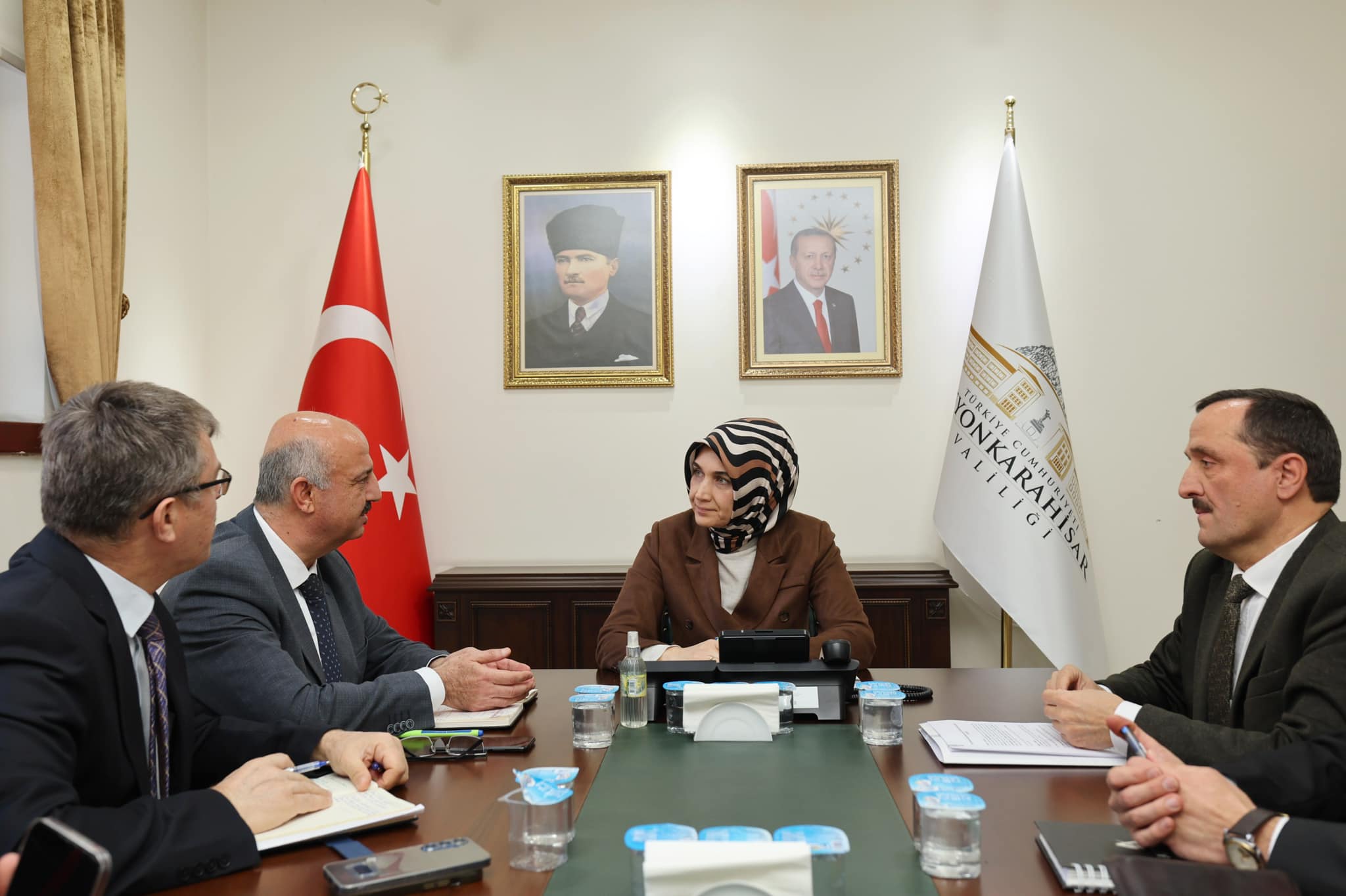 Afyonkarahisar’da Jeotermal Kaynaklı Sera Tarımı İçin Yönetim Kurulu Toplantısı düzenlendi.