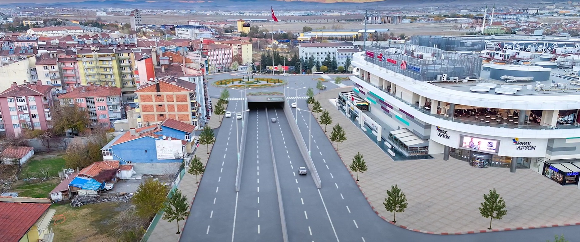 Afyonkarahisar’da trafiğin rahatlaması ve güvenli ulaşımın sağlanması için Afyonkarahisar Belediyesi