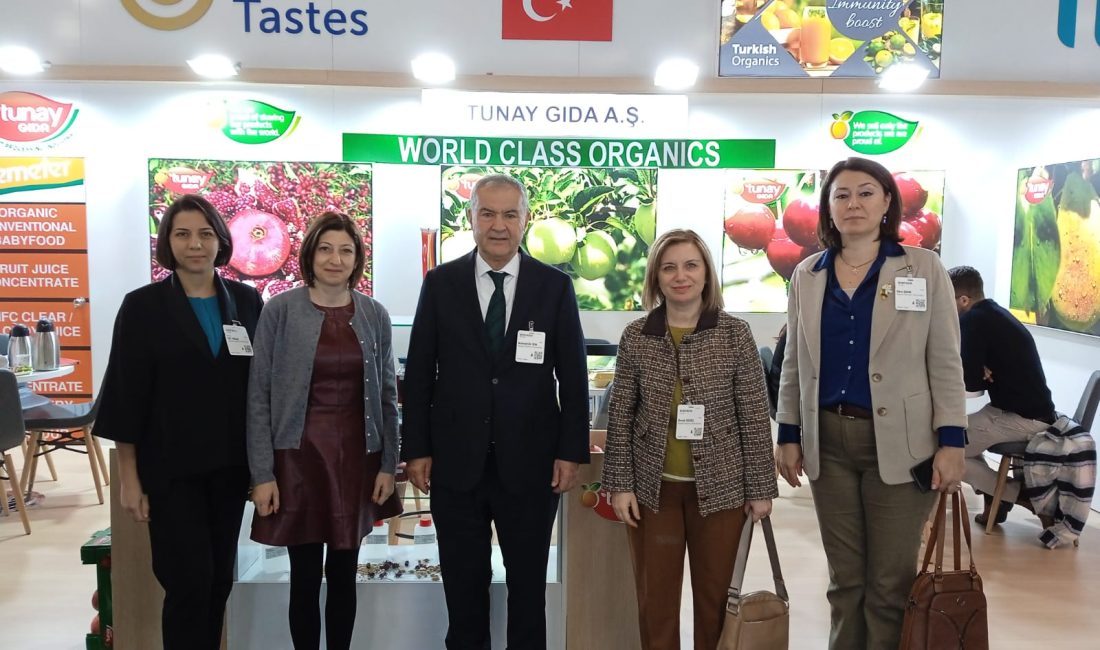 Organik sektöründe dünyanın en büyük pazaryeri olan Nürnberg Biofach Organik