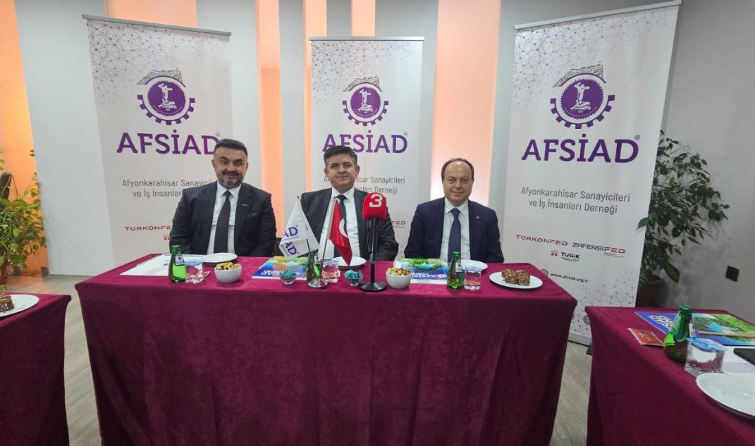 Afyonkarahisar Sanayicileri ve İş İnsanları Derneği (AFSİAD) tarafından düzenlenen ‘Biz