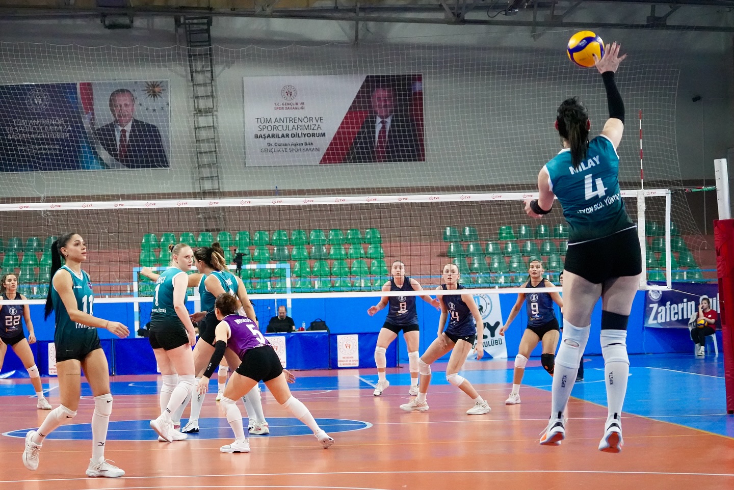 Türkiye Voleybol Federasyonu (TVF) Kadınlar 2. Lig Play Off maçlarında