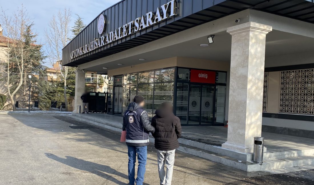 Afyonkarahisar'da yurt dışından illegal yollardan ülkeye giren yabancı uyrukları şahısları
