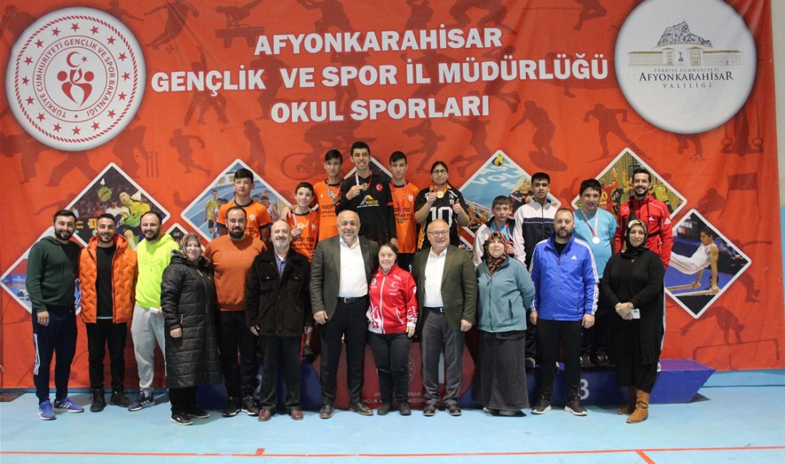 Afyonkarahisar Gençlik ve Spor İl Müdürlüğü tarafından düzenlenen Okul Sporları