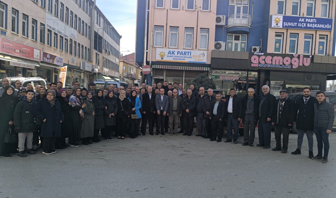 
AK Parti Şuhut İlçe Teşkilatı, Şubat Ayı İlçe Danışma Meclisi