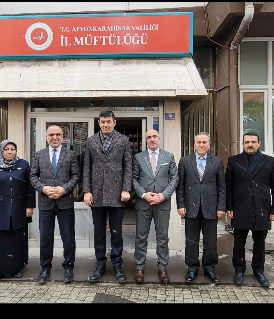 Afyonkarahisar İl Müftülüğünü ziyaret eden Vali Yardımcısı İhsan Ayrancı, kurumun