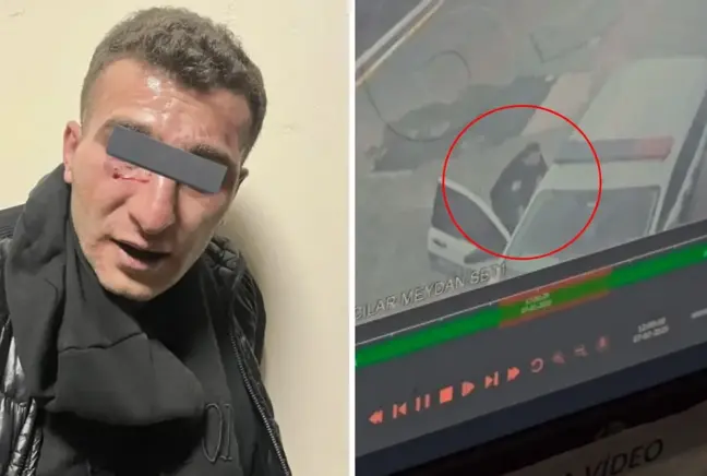 Bağcılar'da devriye aracı içerisindeki 2 polis memuruna bıçakla saldıran şüpheli
