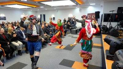 Afyonkarahisar Belediye Başkanı Burcu Köksal ve Dinar Belediye Başkanı Veysel