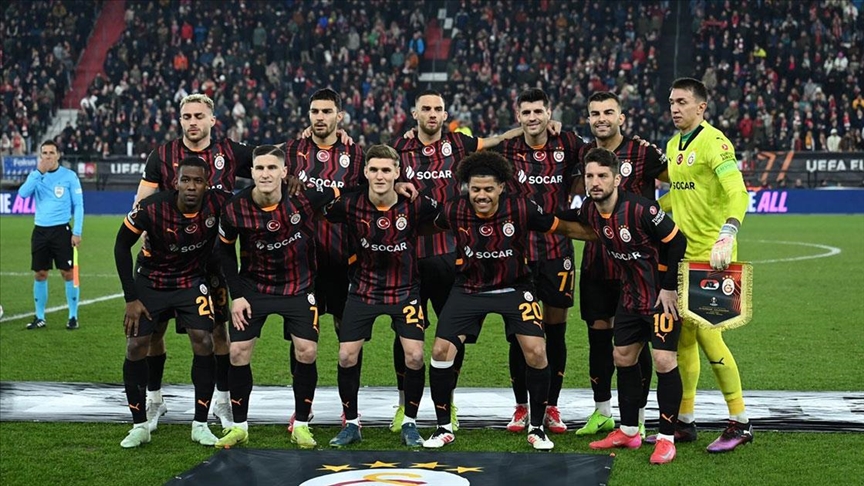 Galatasaray, UEFA Avrupa Ligi son 16 play-off turu rövanşında bugün