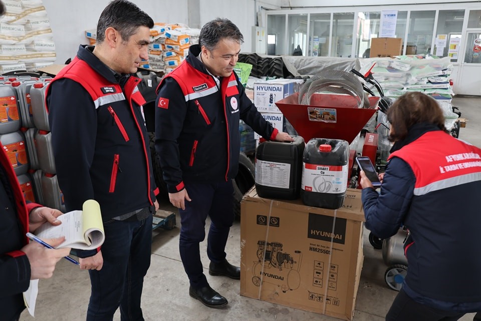 Afyonkarahisar’da gübre dağıtıcısı ve üretim yerlerine yönelik denetim gerçekleştirildi.
