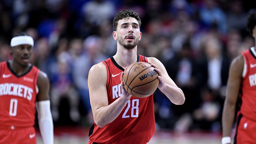 Amerikan Basketbol Ligi'nde (NBA) Houston Rockets, milli oyuncu Alperen Şengün'ün