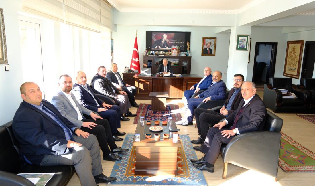 Dinar’da kurulması planlanan cam fabrikası için İstanbul’da faaliyet gösteren sektörün