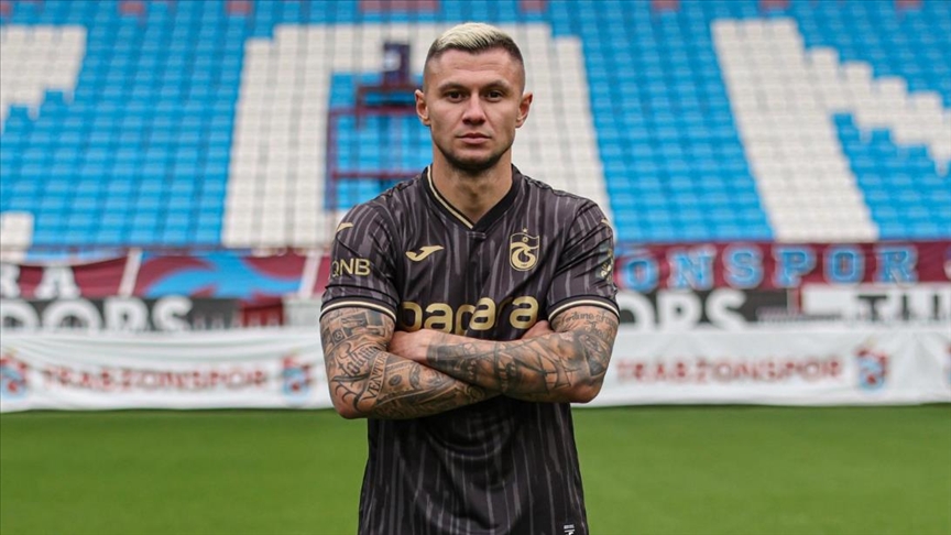 Trabzonspor, sözleşme imzaladığı Ukraynalı oyuncu Oleksandr Zubkov ile 57 yıllık