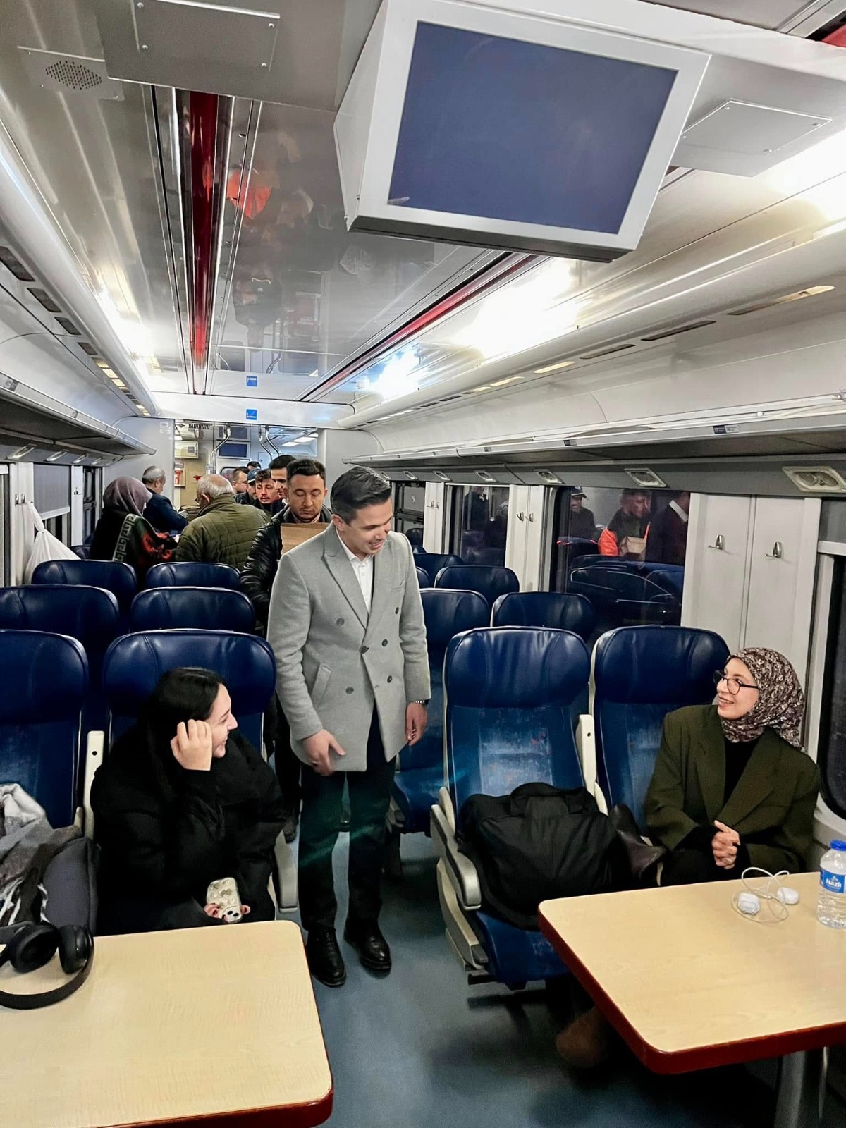 İzmir’den Isparta’ya hareket eden Güller Ekspres Treni, teknik bir arıza