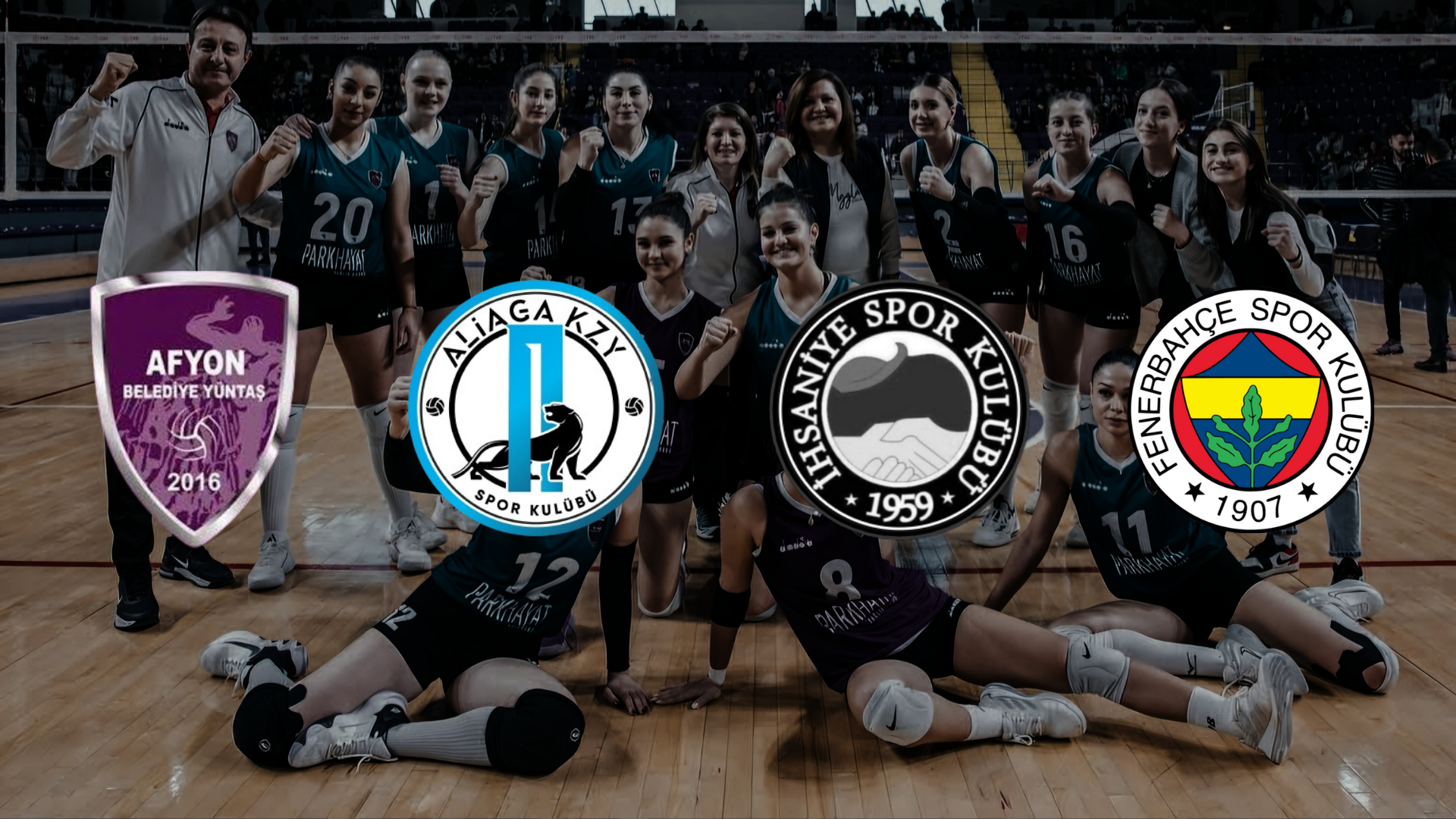  Voleybol Kadınlar 2. Ligi'nin çeyrek final etabında grubunu üç