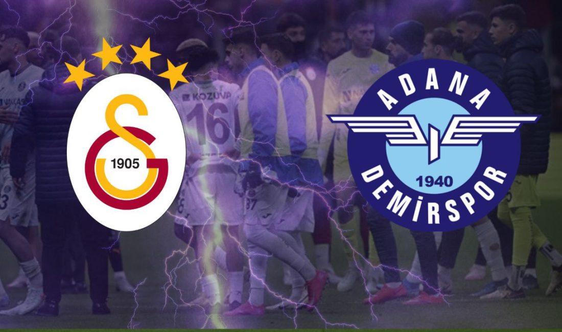 Adana Demirspor, Trendyol Süper Lig'in 23. haftasında deplasmanda Galatasaray ile