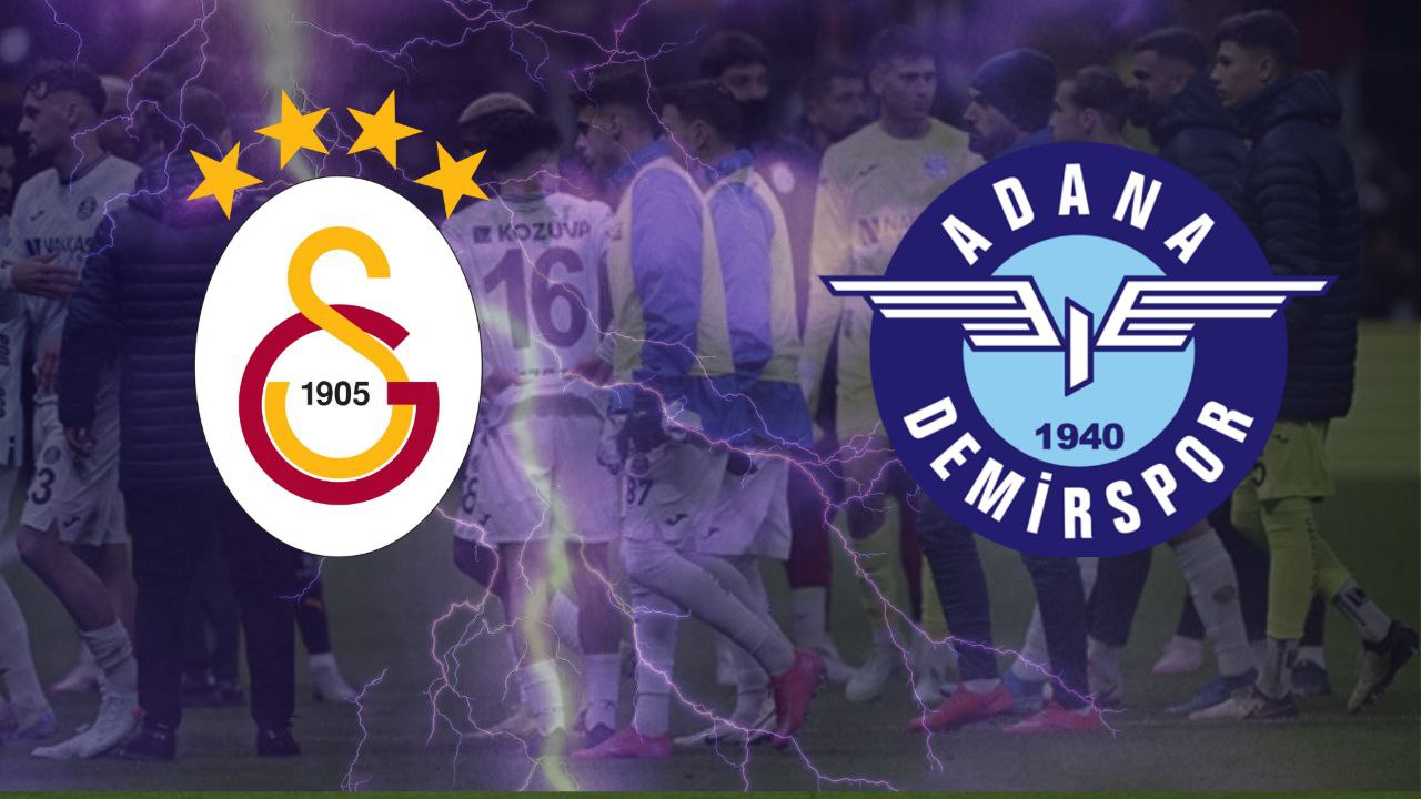 Adana Demirspor, Trendyol Süper Lig'in 23. haftasında deplasmanda Galatasaray ile