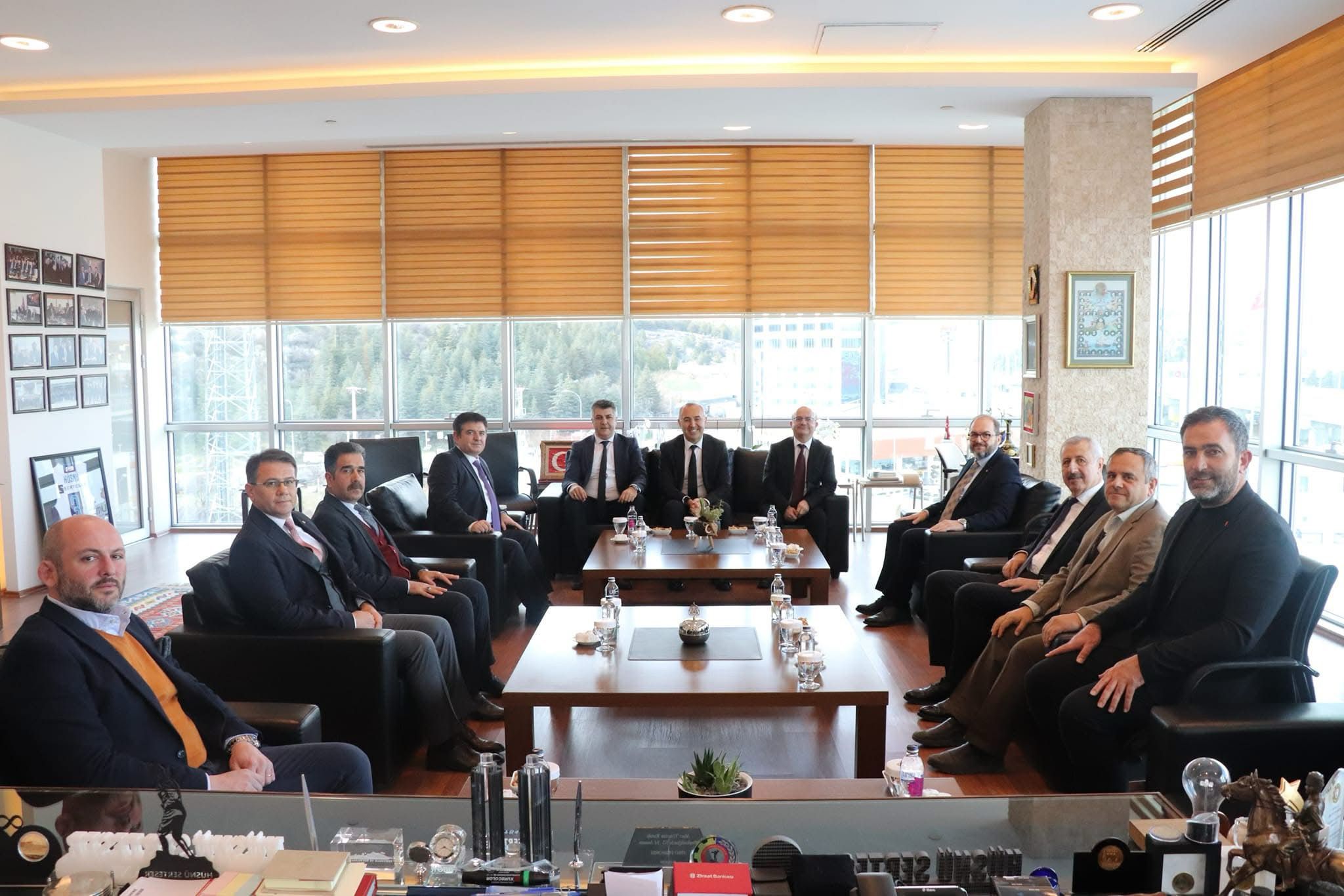 Vergi İdaresi Yetkililerinden Yeşil Bina Ziyareti