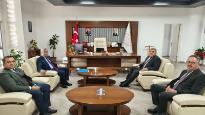 Milli Eğitim Bakanlığı Başmüfettişi Orhan Tunç, Afyonkarahisar ziyaretinde İl Milli Eğitim Müdürü