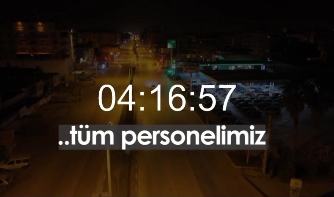 Asrın felaketinden etkilenen illerden olan Osmaniye’de, İl Emniyet Müdürlüğü, 6