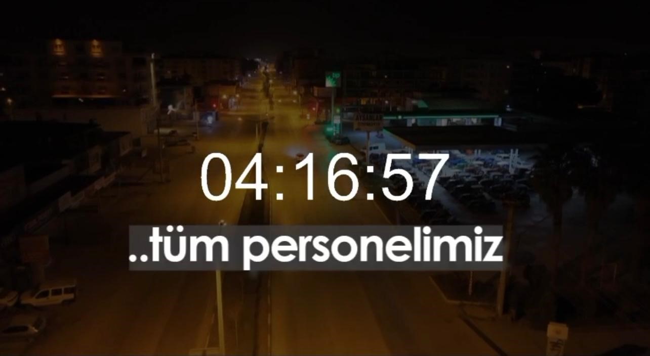 Asrın felaketinden etkilenen illerden olan Osmaniye’de, İl Emniyet Müdürlüğü, 6