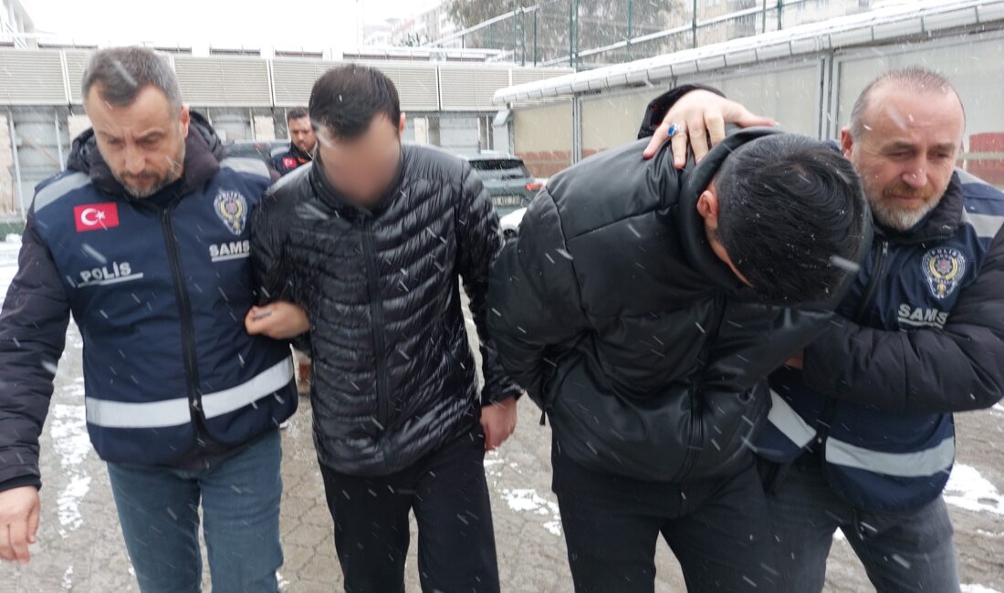 Samsun merkezli 12 ilde gerçekleştirilen dolandırıcılık operasyonunda, 17 kişi gözaltına