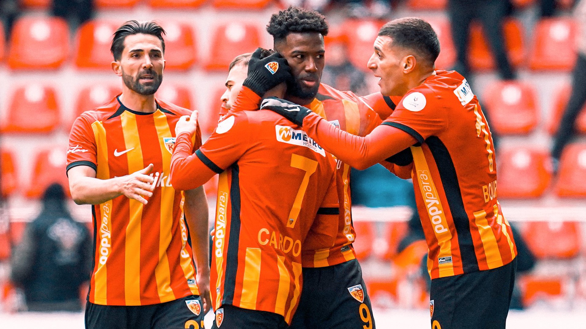 Süper Lig ekiplerinden Kayserispor, son oynadığı 4 maçta mağlup olmazken