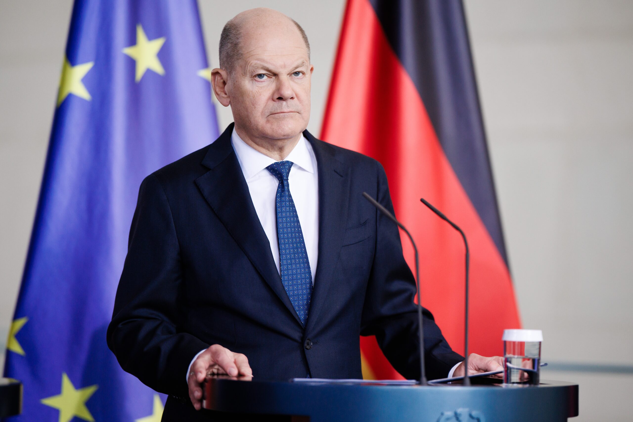 Almanya Başbakanı Olaf Scholz, terör örgütü PKK elebaşı Abdullah Öcalan’ın