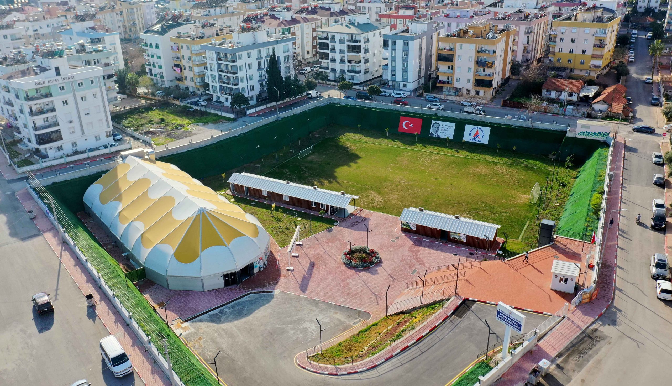 Antalya’da Muratpaşa Belediyesi’nin 30 milyon TL yatırımla Kızılarık Mahallesi’nde hayata