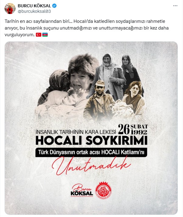 Başkan Köksal'dan Hocalı Katliamı anması 4 Başkan Köksal'dan Hocalı Katliamı anması