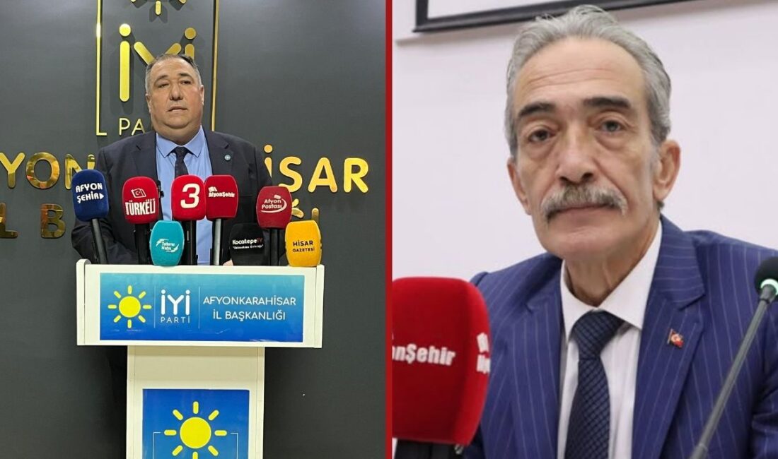 Mısırlıoğlu’ndan ESOB Başkanı Üstün’e Eleştiri İYİ Parti Afyonkarahisar İl Başkanlığı, haftalık basın toplantısını düzenledi. Toplantıda
