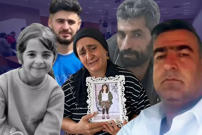 Narin Güran davasında tutuklu bulunan anne, abi, amca ve Nevzat
