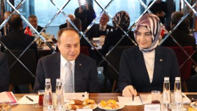 İstanbul Sanayi Odası (İSO) Yönetim Kurulu Başkanı Erdal Bahçıvan ve