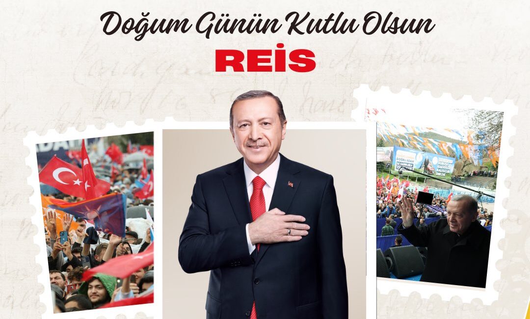AK Parti İl Başkanlığı’ndan kutlama mesajı: İyi ki doğdun Reis AK Parti Afyonkarahisar İl Başkanlığı sosyal medya hesabından Cumhurbaşkanı Erdoğan’ın