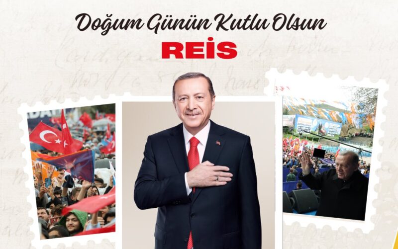 AK Parti Afyonkarahisar İl Başkanlığı sosyal medya hesabından Cumhurbaşkanı Erdoğan’ın