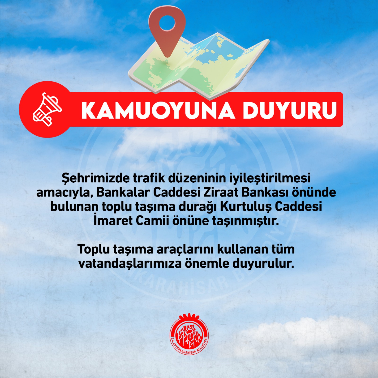 Afyonkarahisar Belediyesi'nden trafiği rahatlatmak için yeni hamle 4 Afyonkarahisar Belediyesi'nden trafiği rahatlatmak için yeni hamle